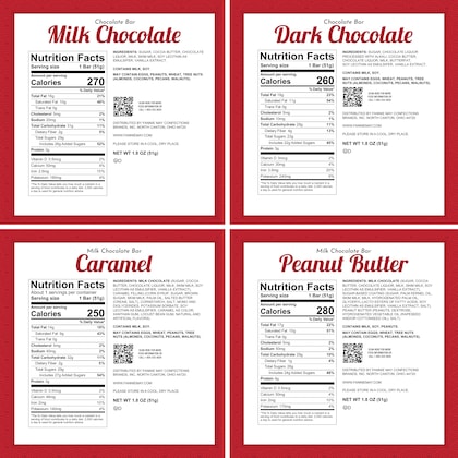 Gourmet Chocolate Bars - 12 Bar Variety Pack